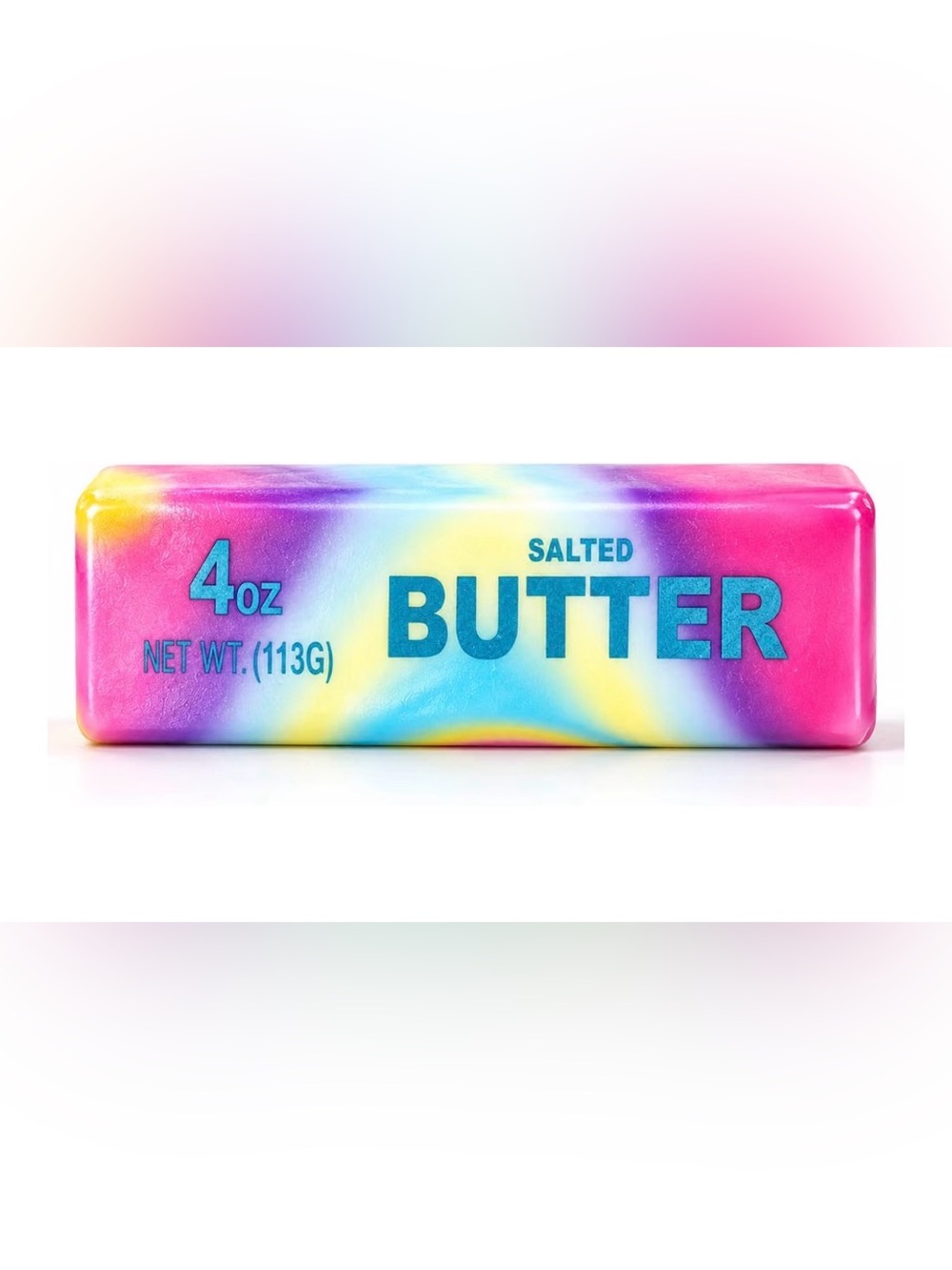 025 Rainbow Butter Squishy Toy, Slow Rising Sensory Fidget Squeeze Toy NWT